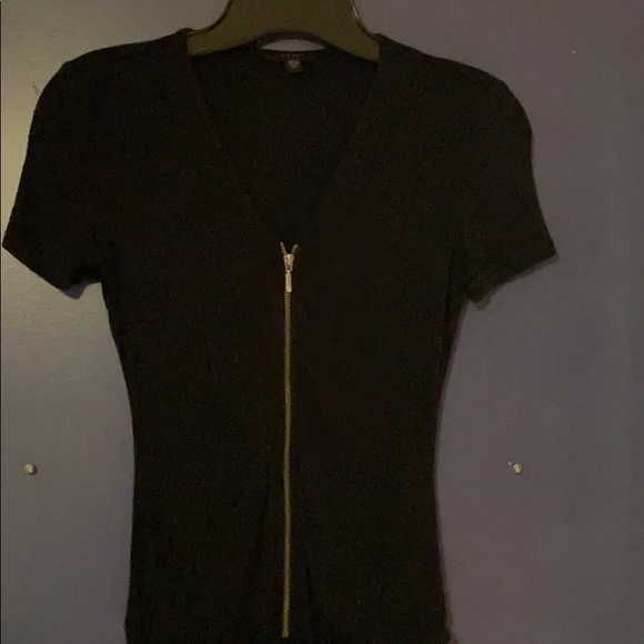 Black tee body suit - Picture 2 of 3